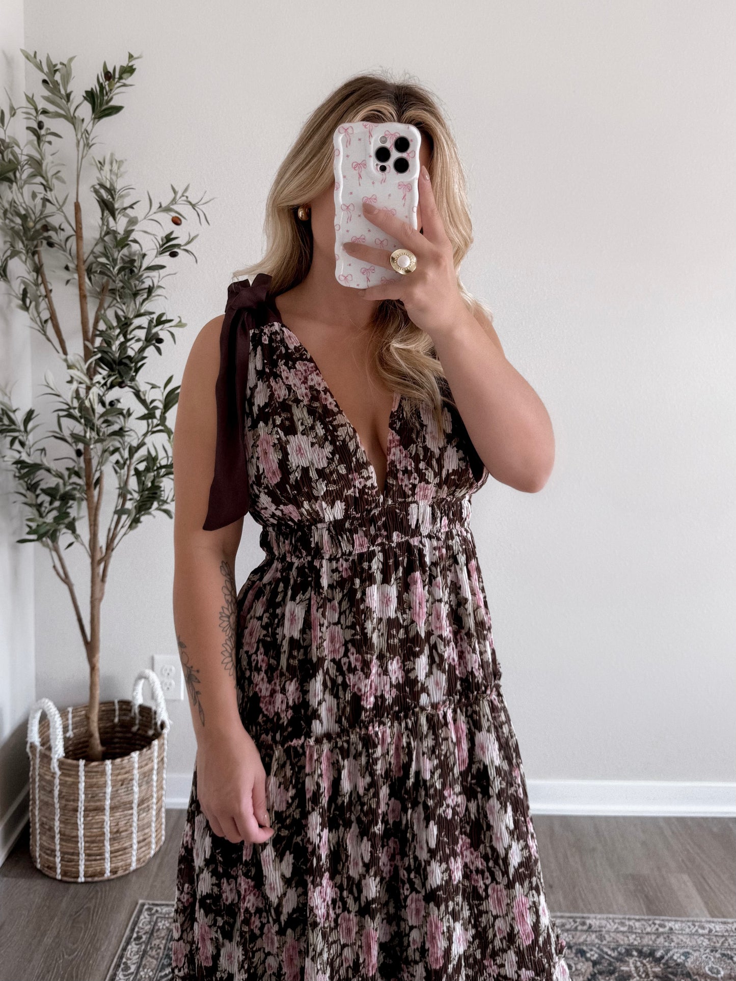 Juliette Floral Midi Dress