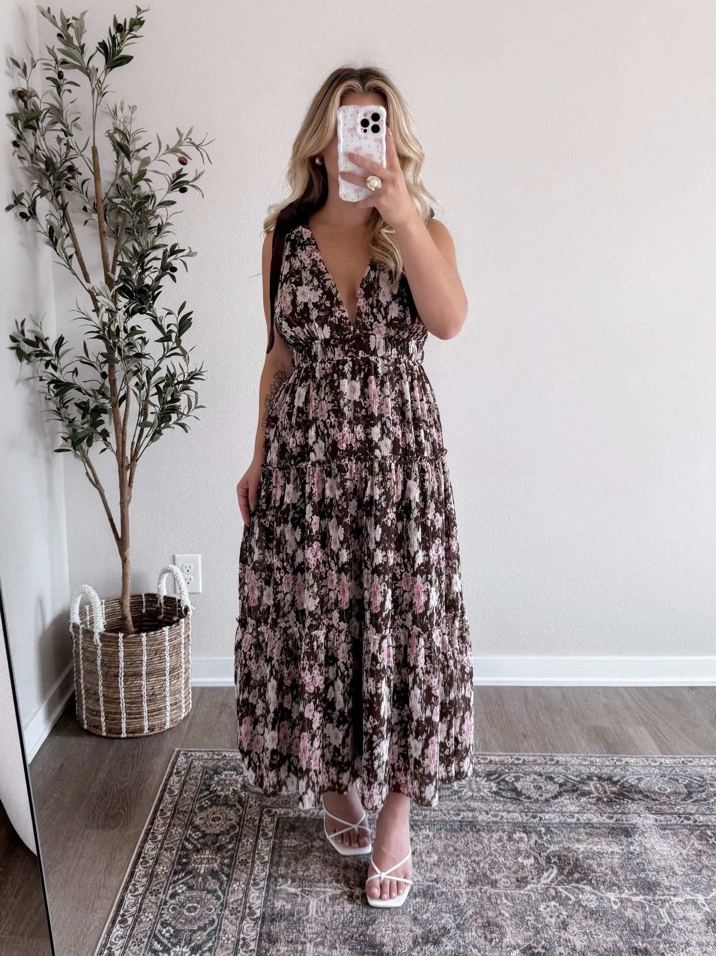 Juliette Floral Midi Dress