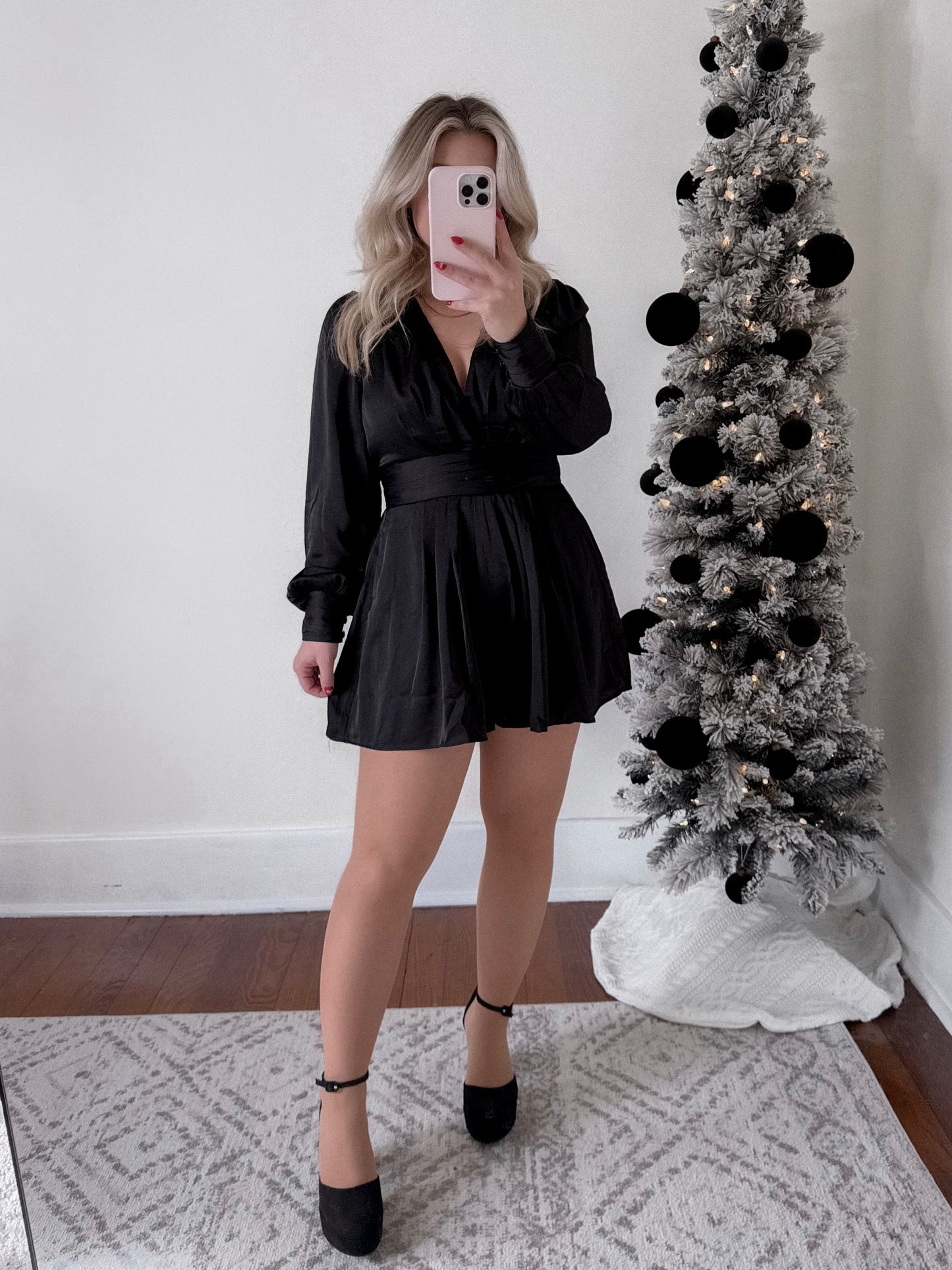 Champagne Kiss Satin Romper Final Sale