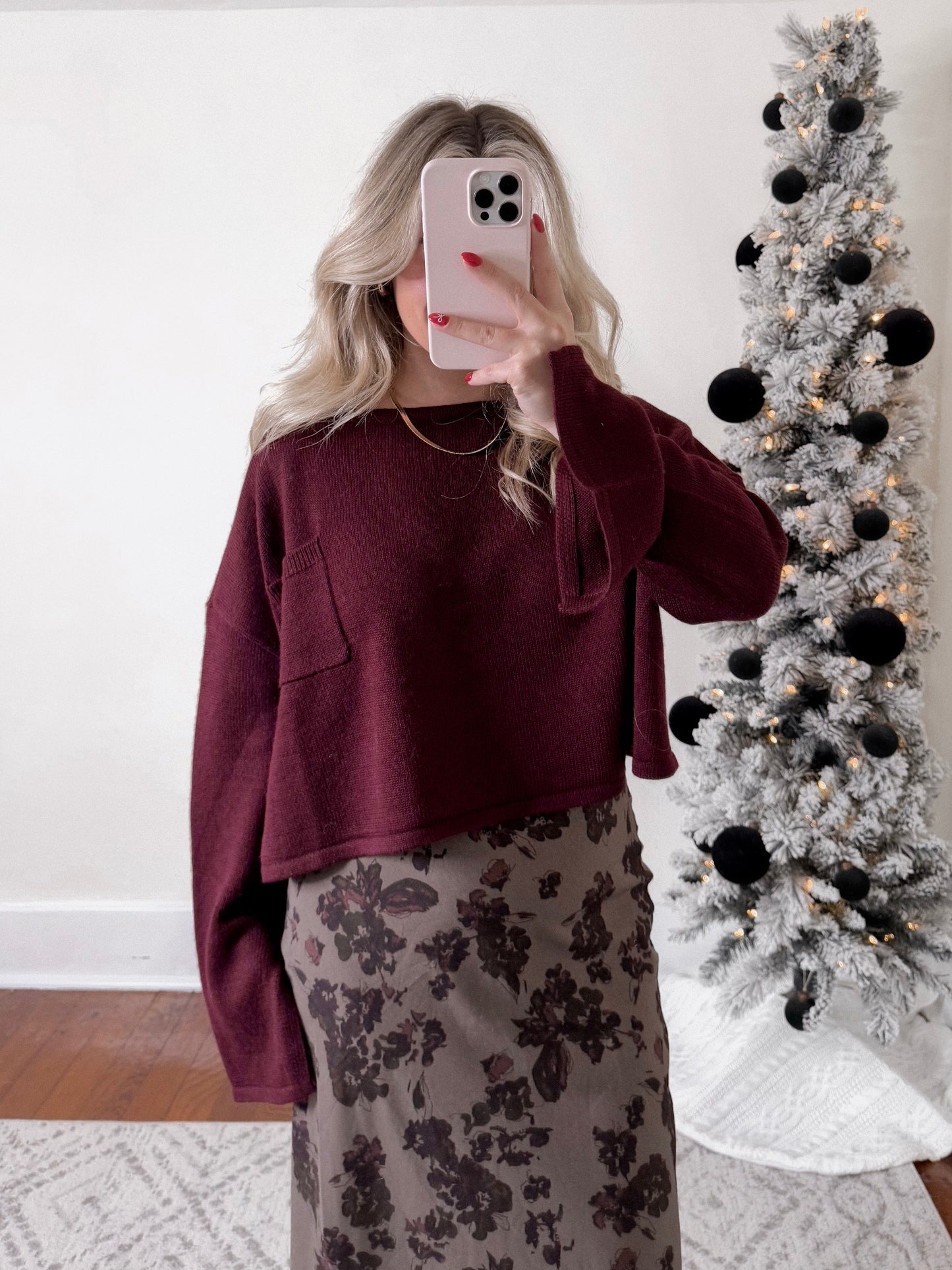 Carbernet Knit Sweater Final Sale