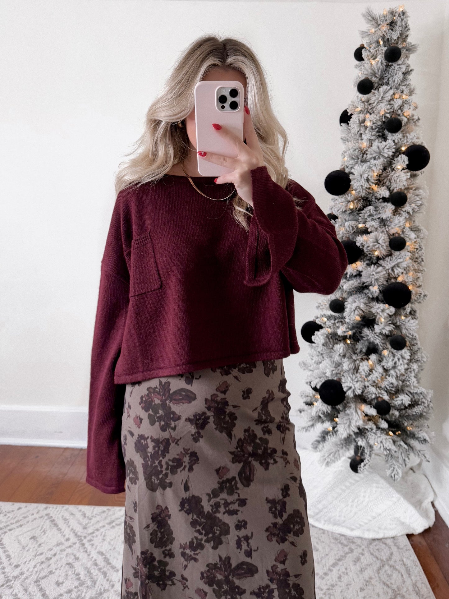 Carbernet Knit Sweater Final Sale