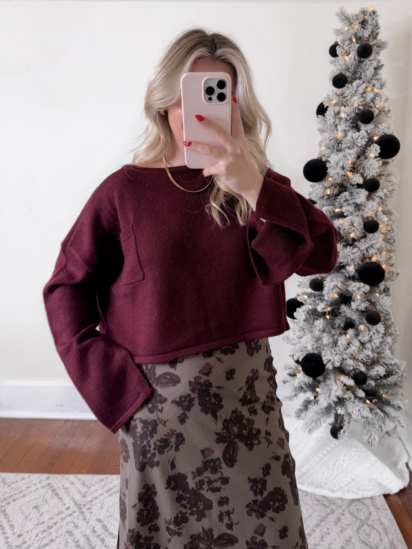Carbernet Knit Sweater Final Sale