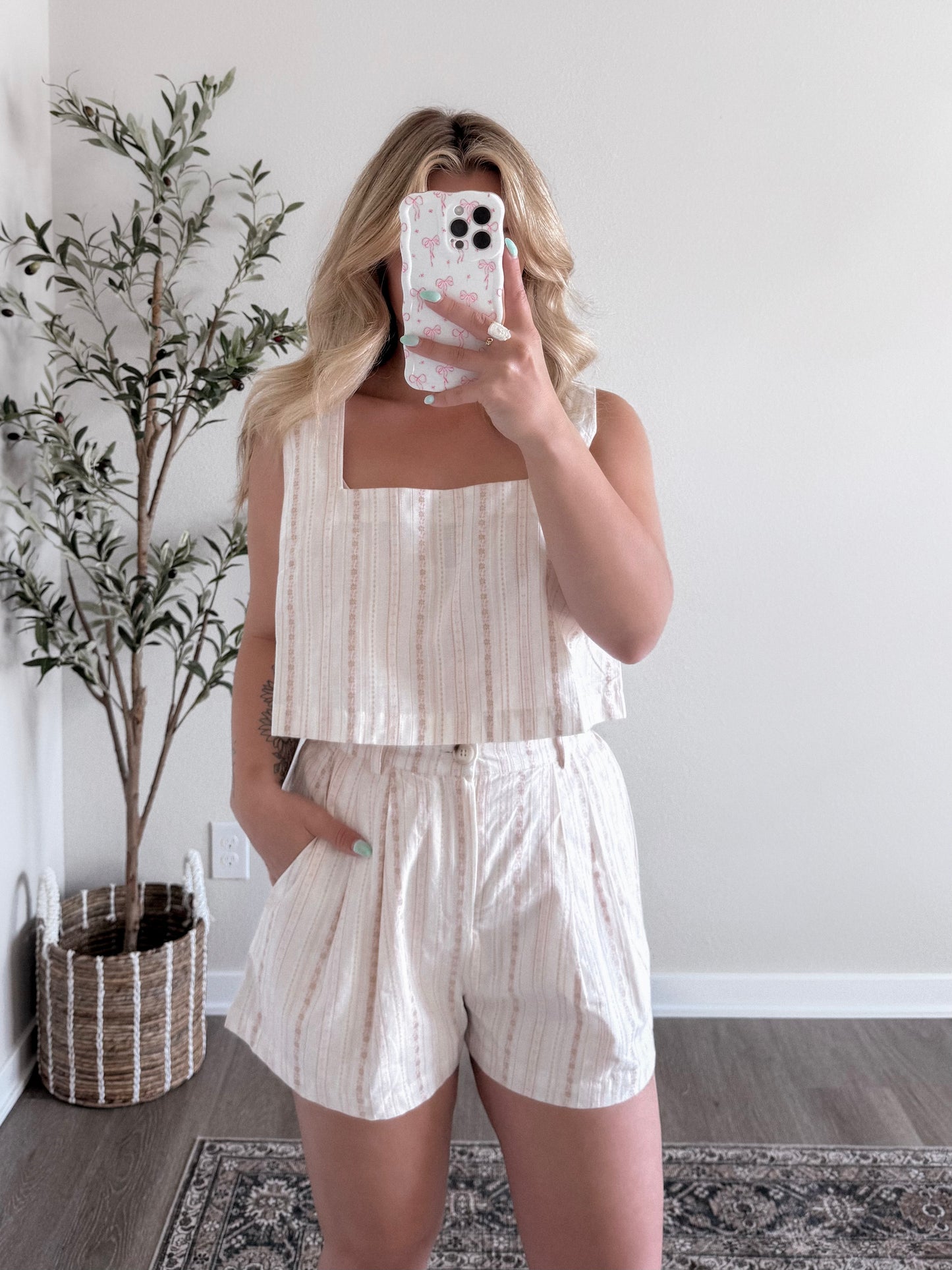 All In The Details Matching Short Set
