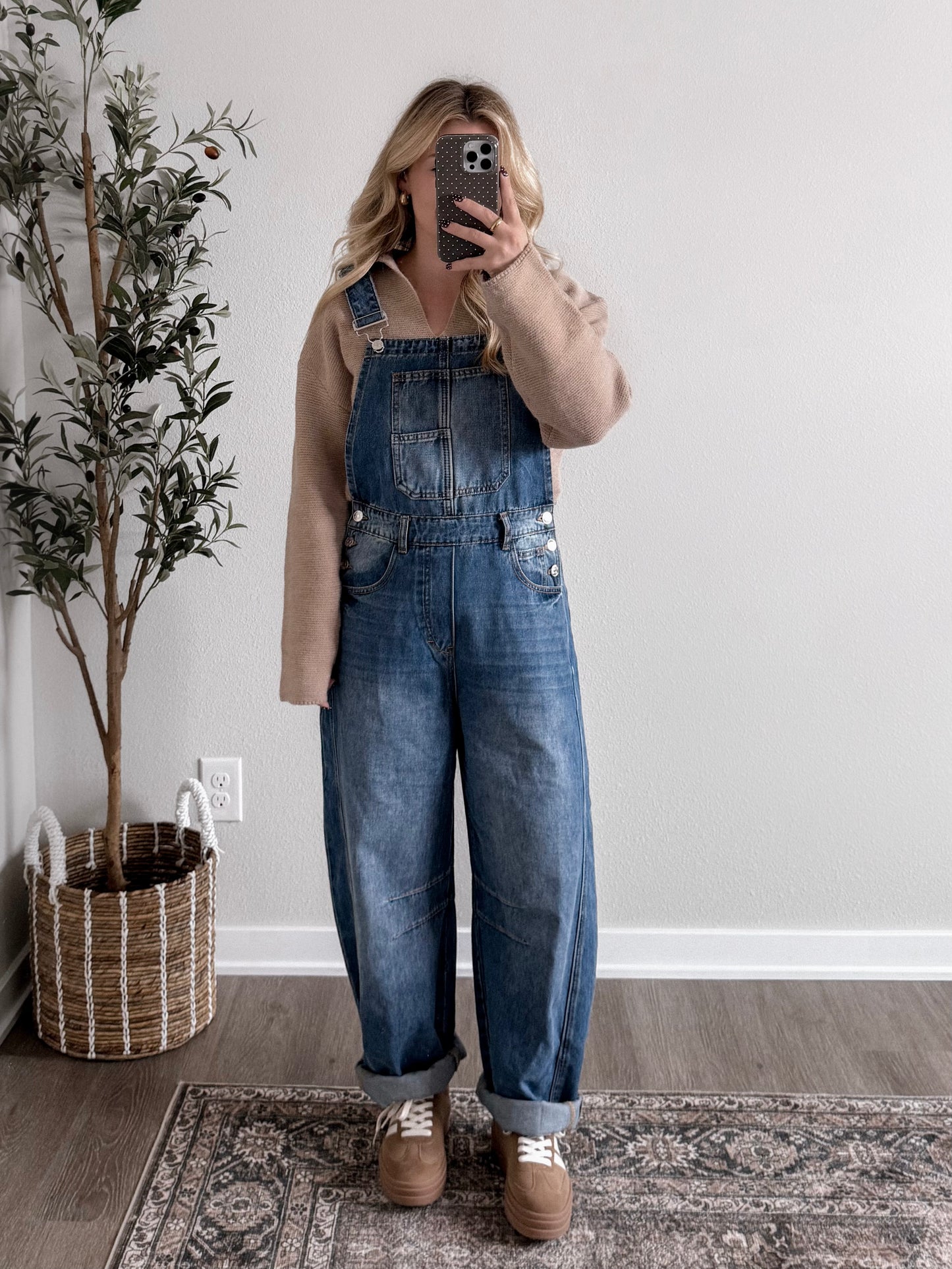 Coffee Date Cropped Knit Sweater
