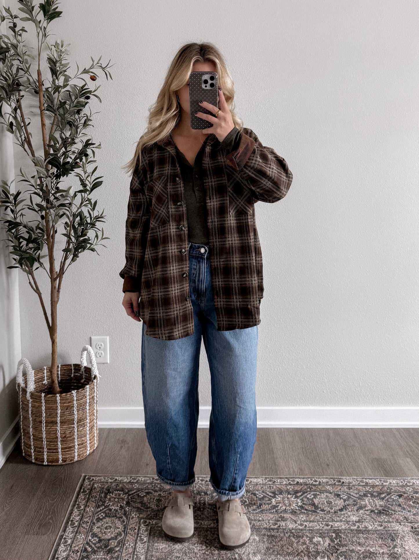 Timber Plaid Flannel Shacket (PREORDER - EST SHIP 9.22)