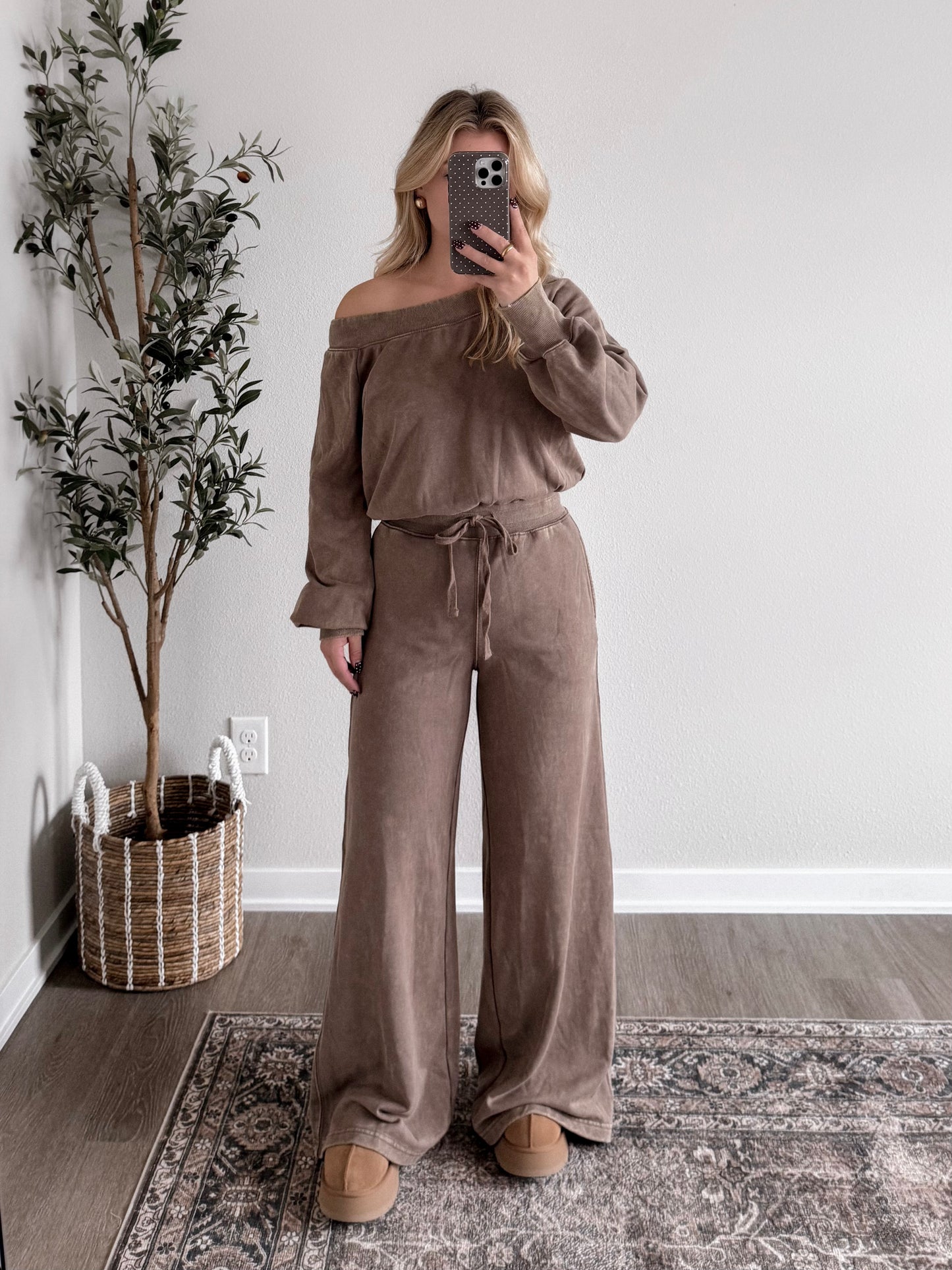 Cocoa Lounge Off Shoulder Jumpsuit