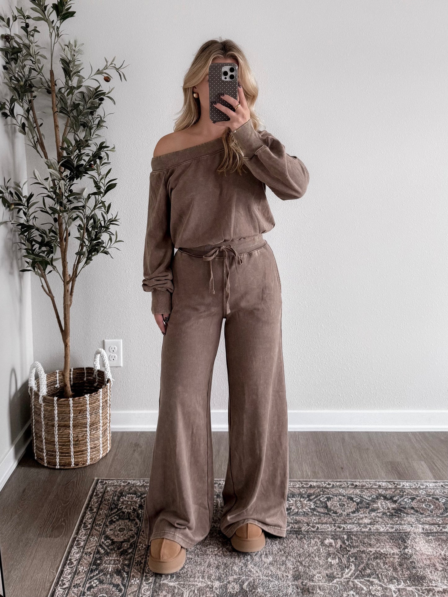Cocoa Lounge Off Shoulder Jumpsuit
