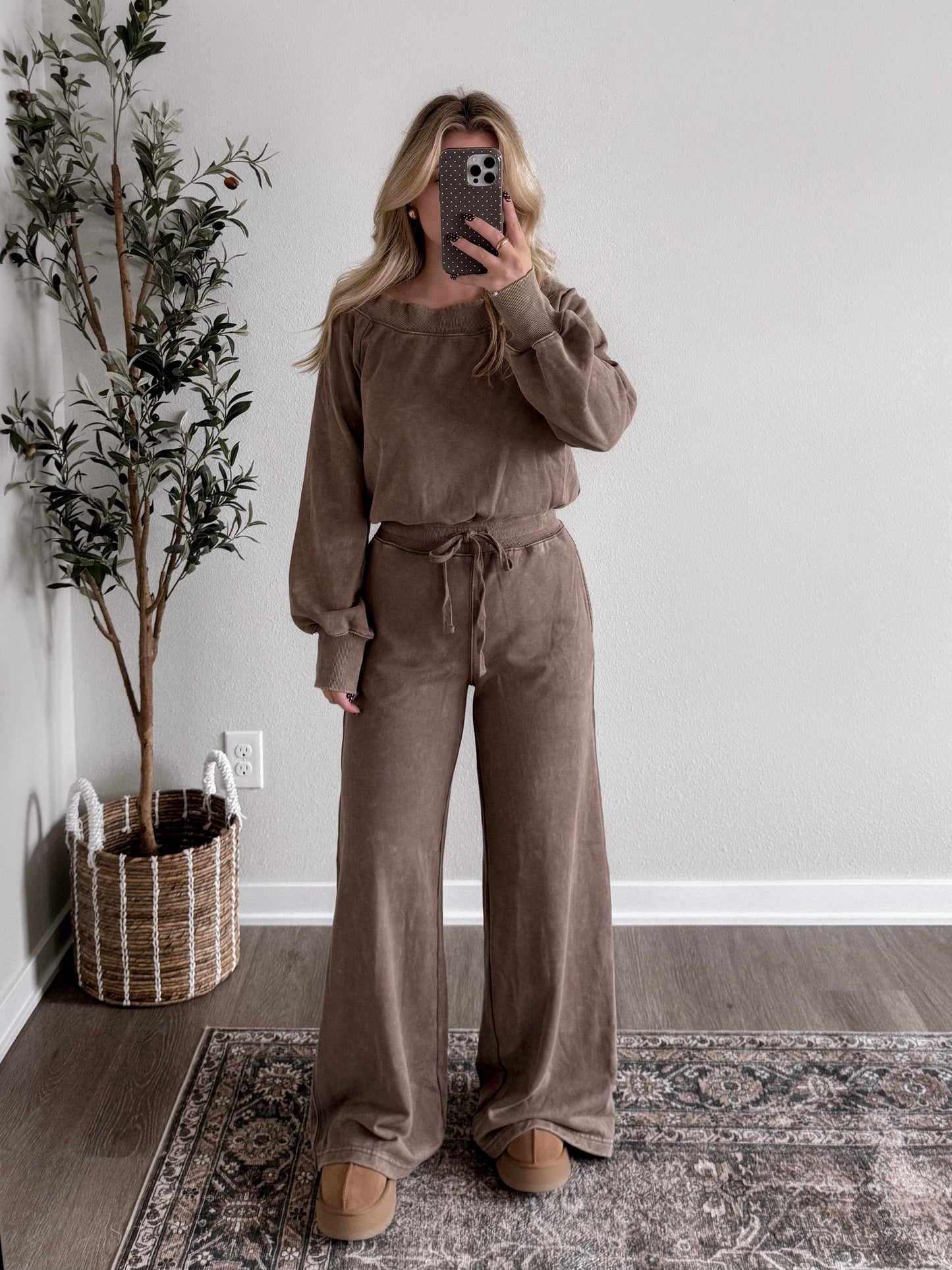Cocoa Lounge Off Shoulder Jumpsuit