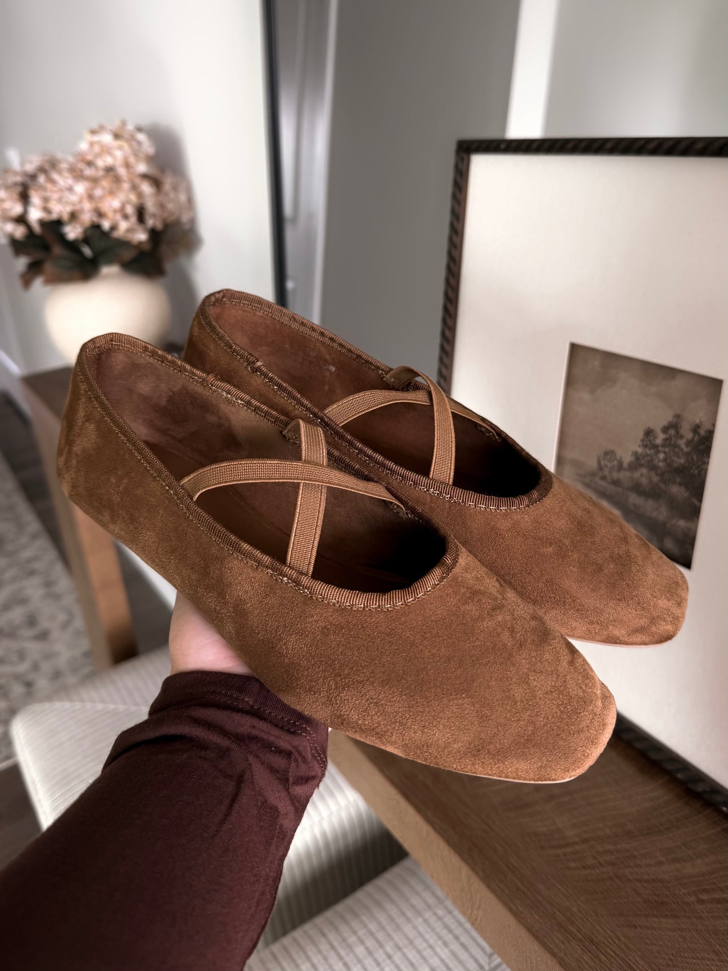 Tori Suede Flat