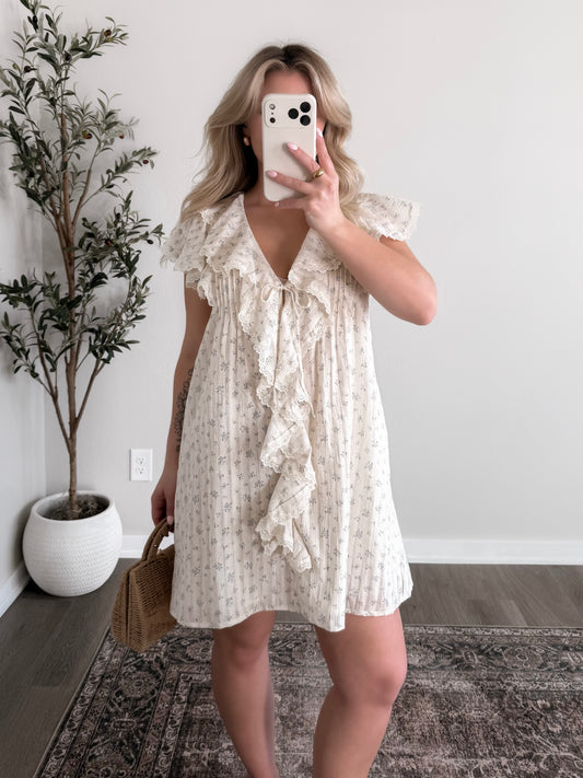 Joleen Floral Ruffle Dress