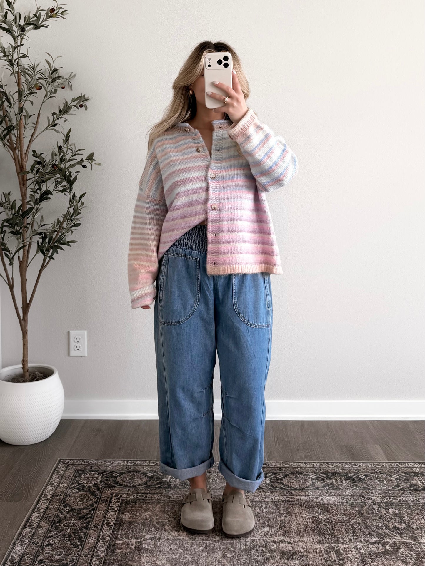 Cotton Candy Clouds Cardigan (Restocking Early July)