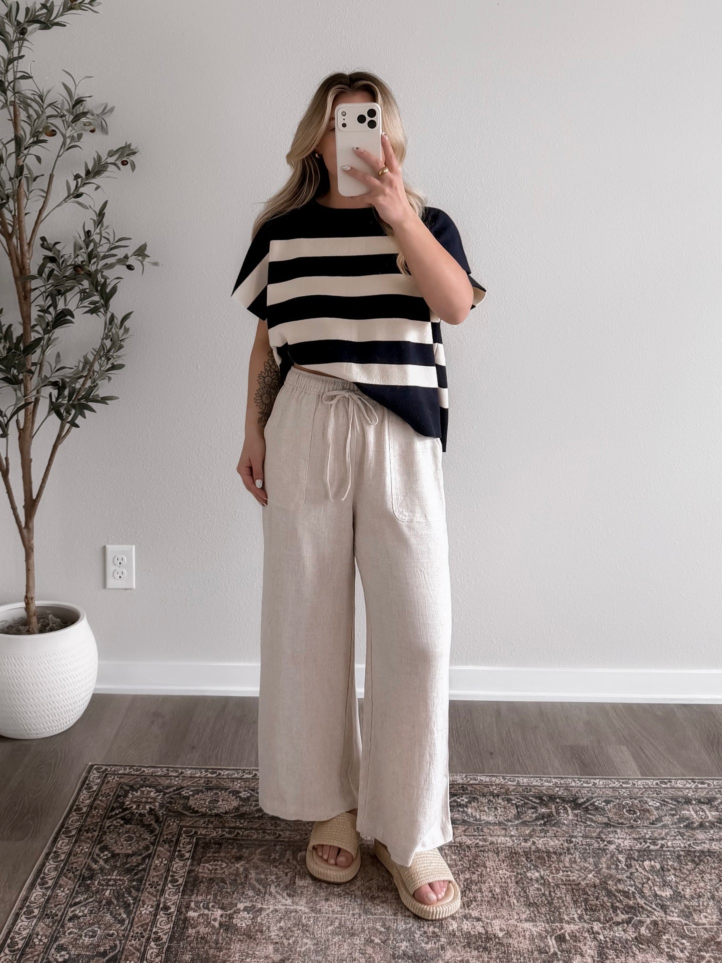 Hollis Stripe Soft Knit Top