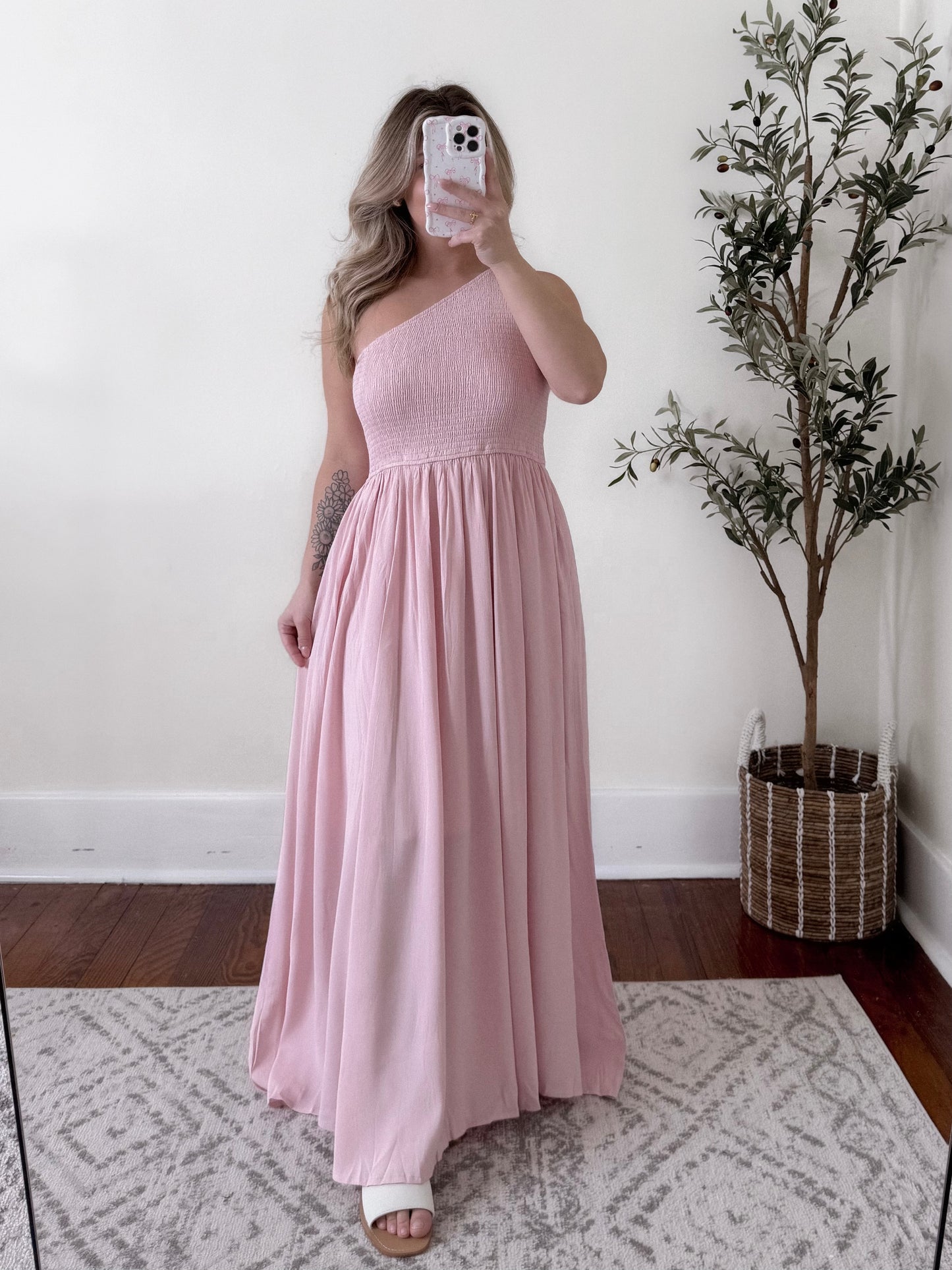 Dahlia One Shoulder Maxi Dress