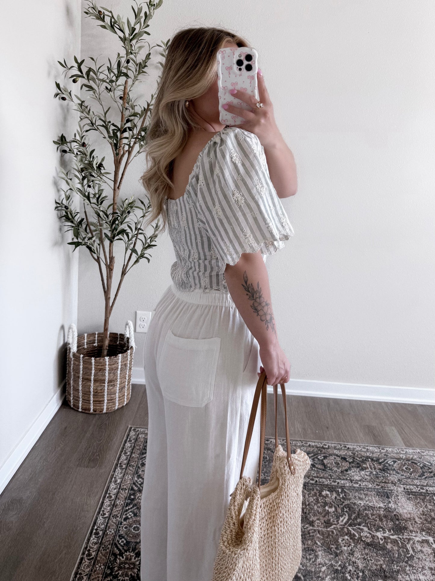 Southern Beach Striped Top