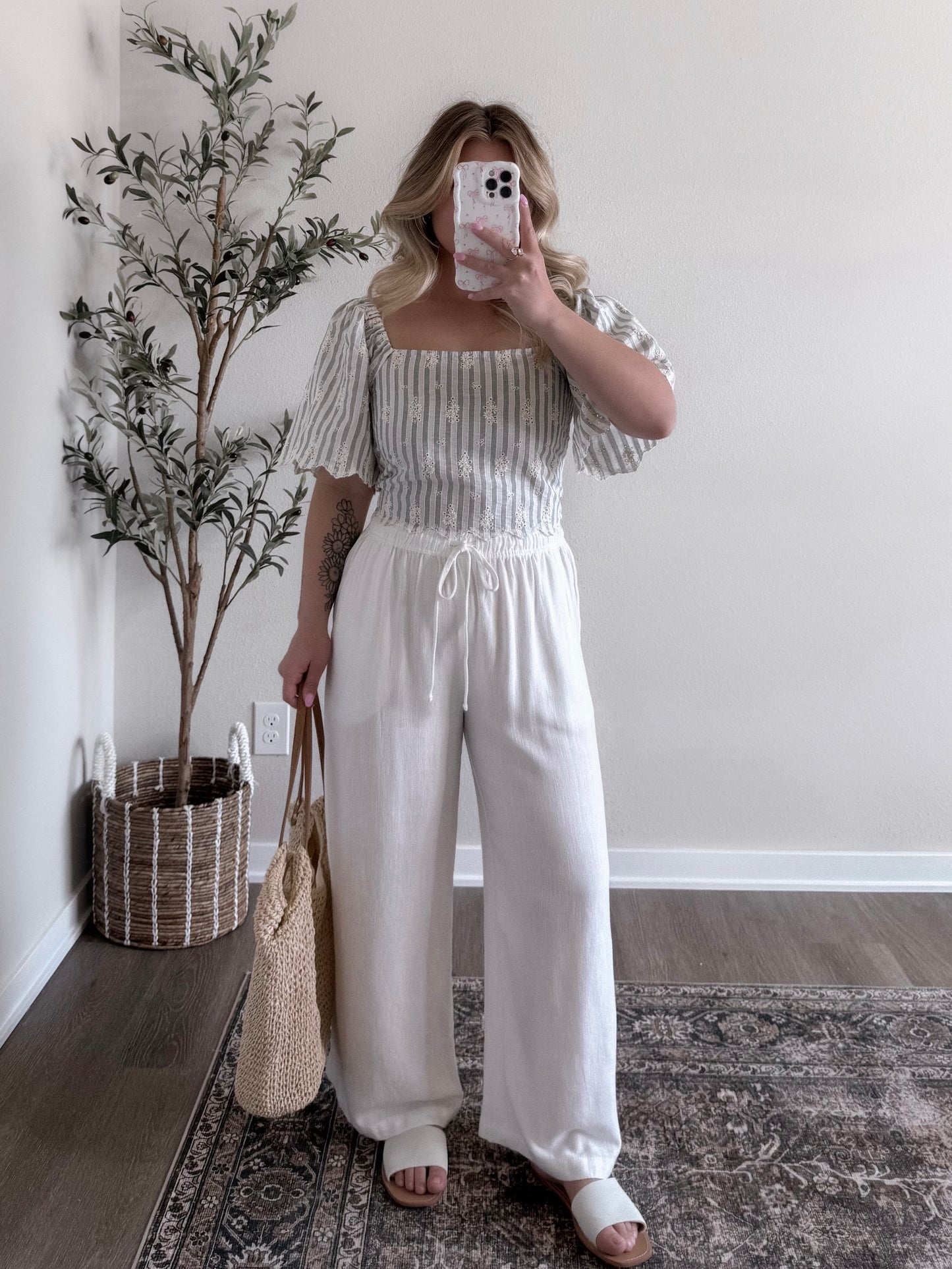Southern Beach Striped Top
