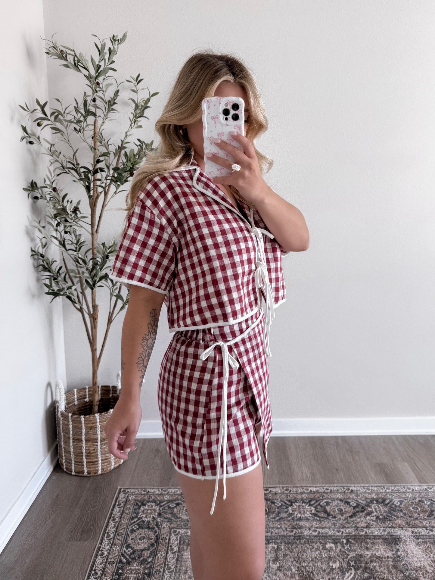 Picnic Date Gingham Set