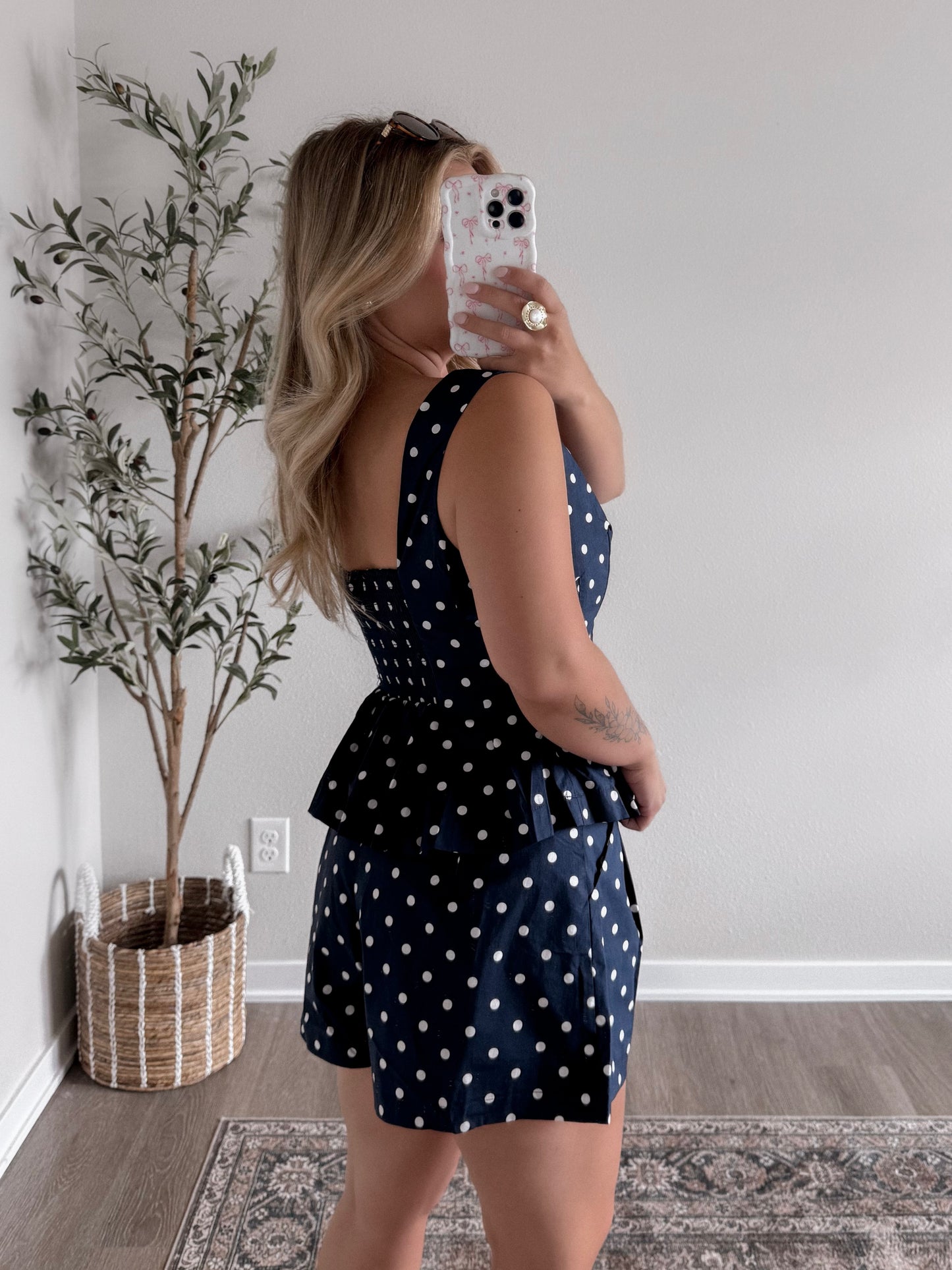 Dottie Matching Set / Navy