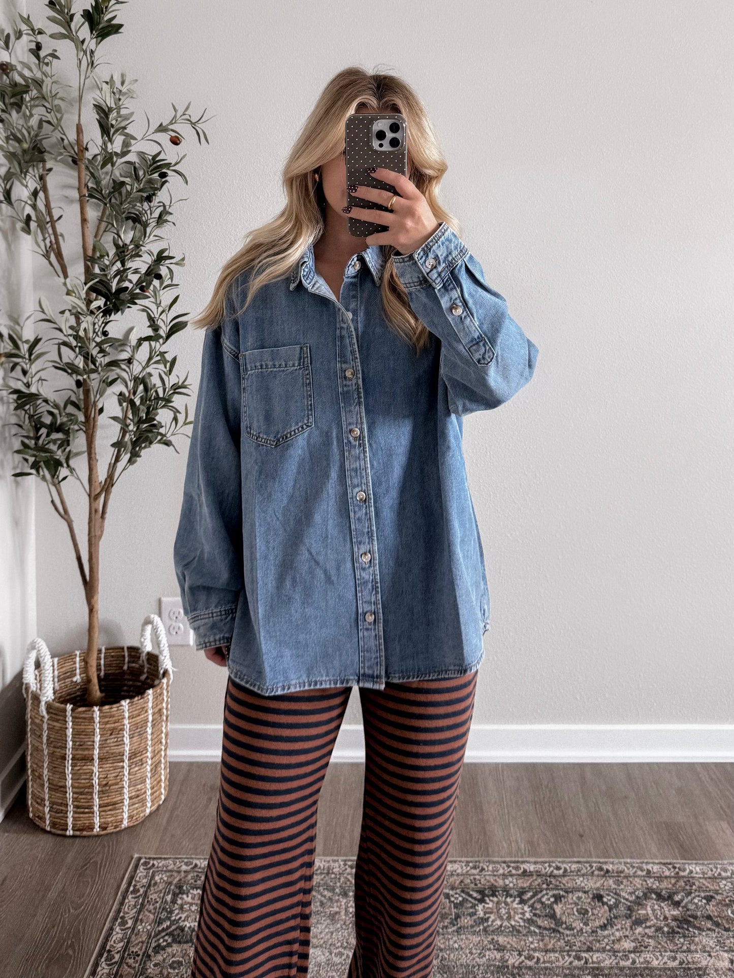 Wyoming Denim Oversized Jacket (Restocking Soon)