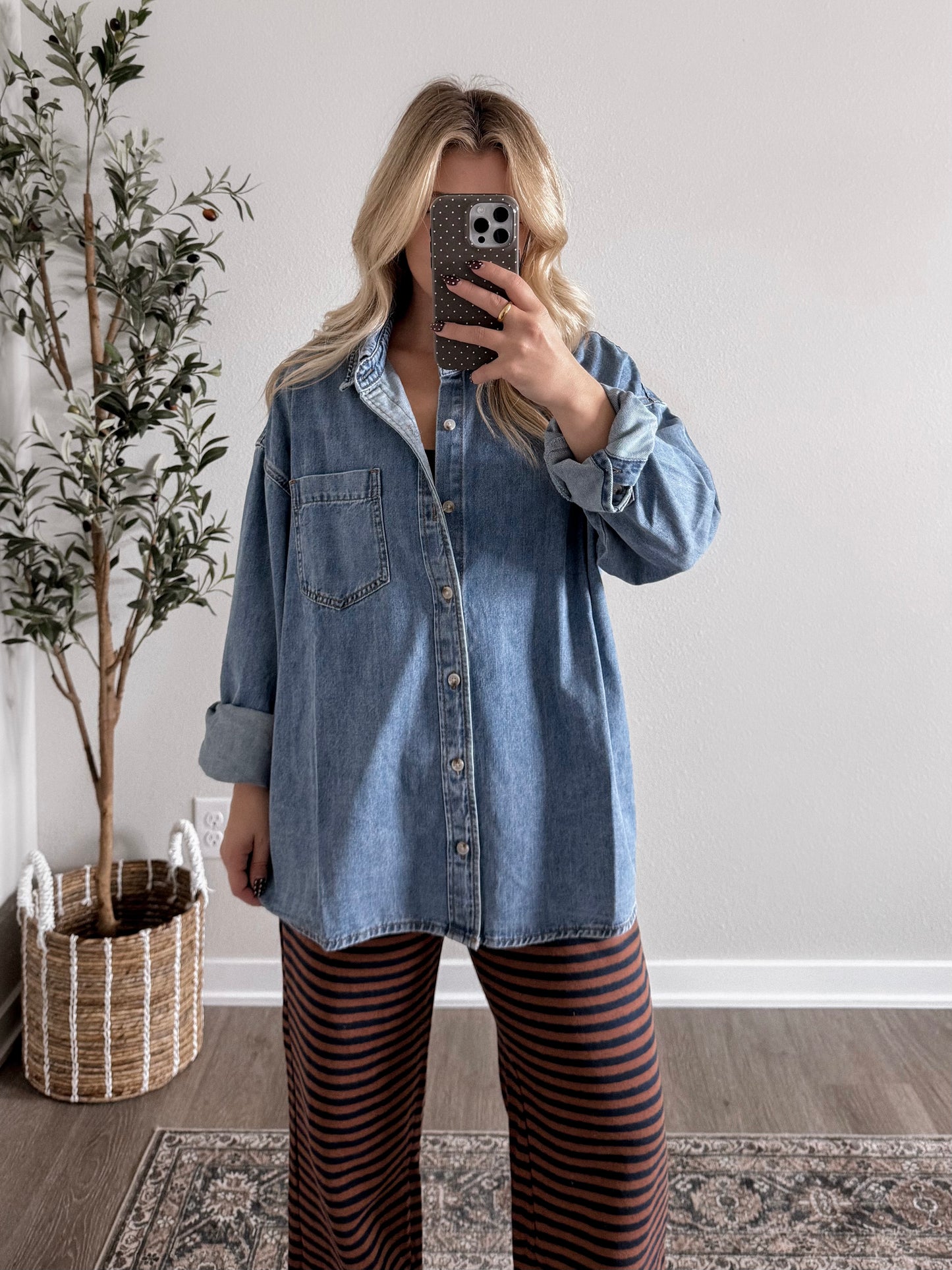 Wyoming Denim Oversized Jacket (Restocking Soon)