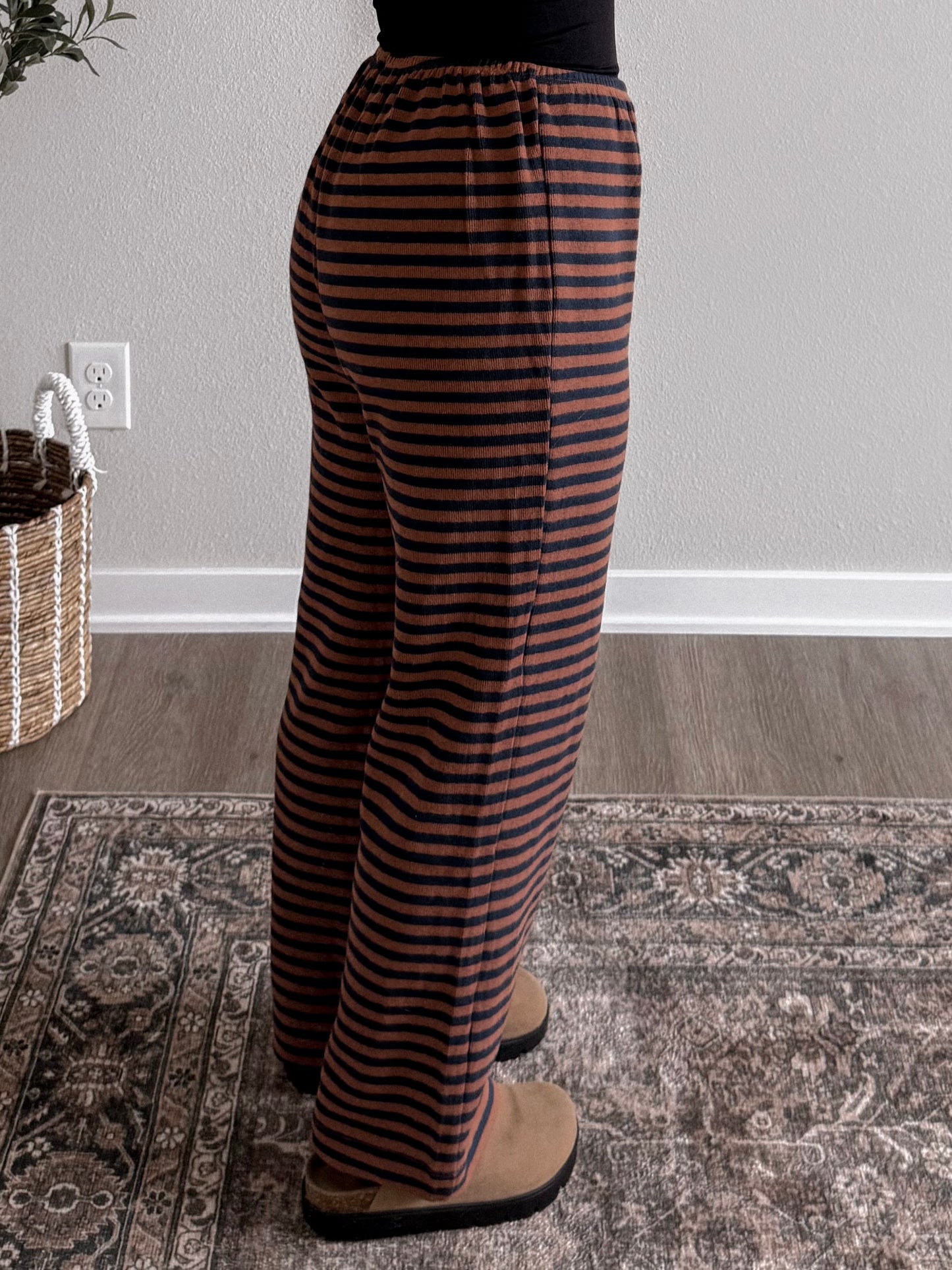 Toasted Mocha Knit Lounge Pant (Short Friendly)