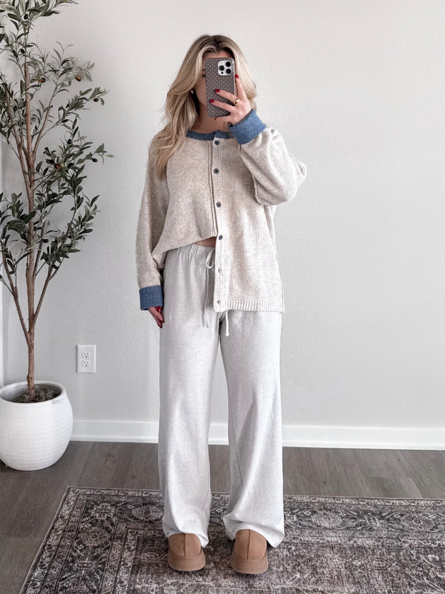 Blueberry Dream Knit Cardigan