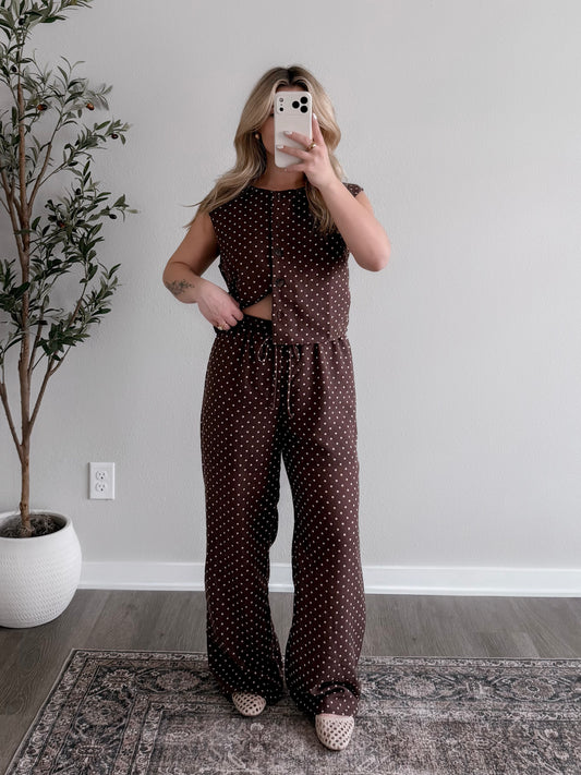 Café Chérie Polka Dot Pants *Pants Only*