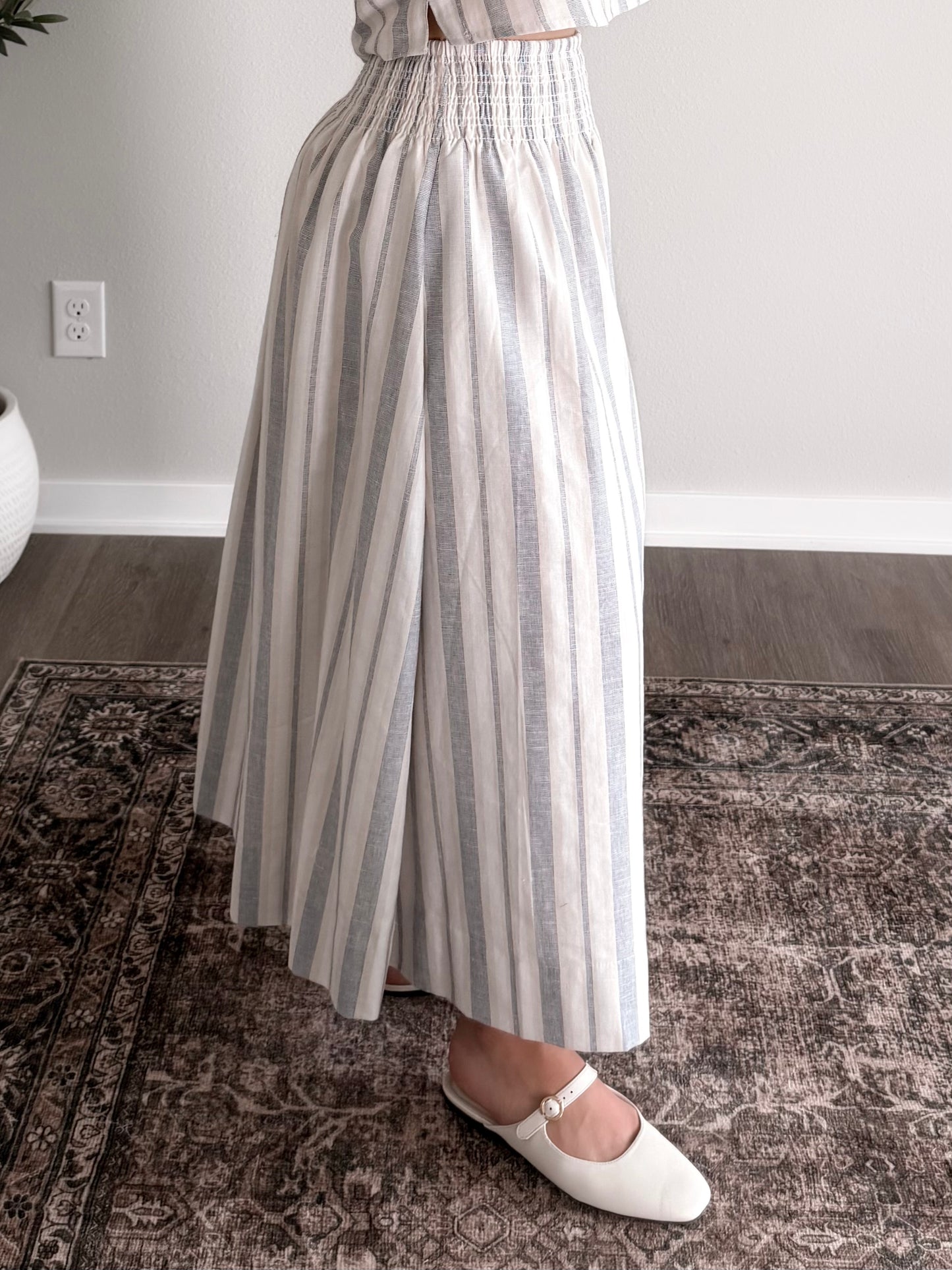 Seaside Stripe Skirt Set