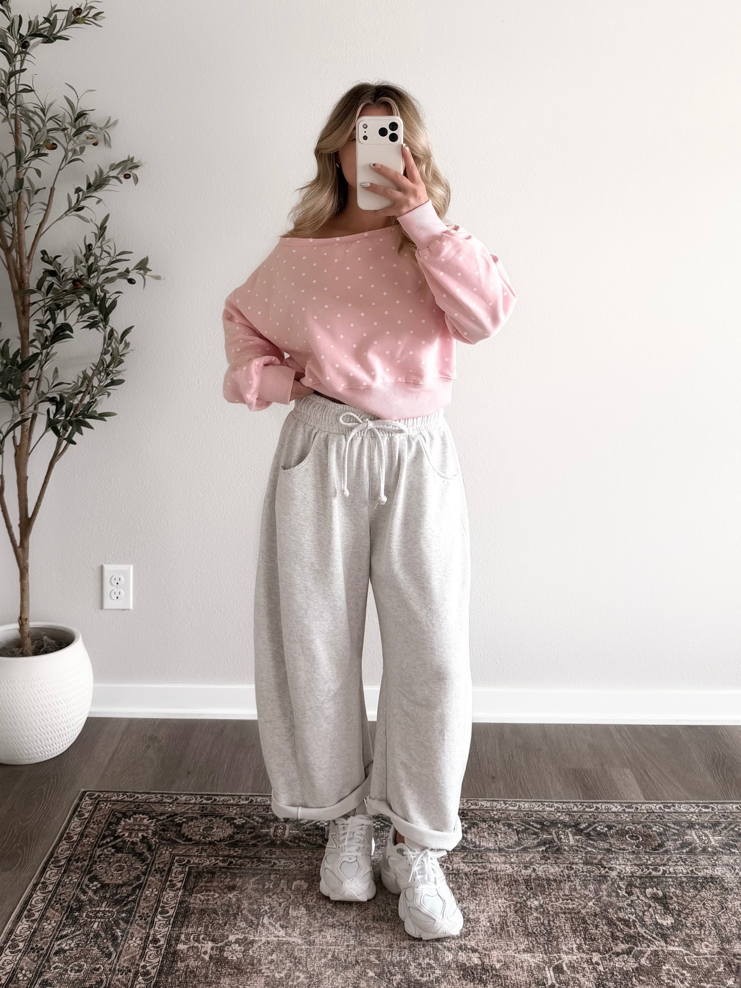 Reset & Repeat Lounge Barrel Pant
