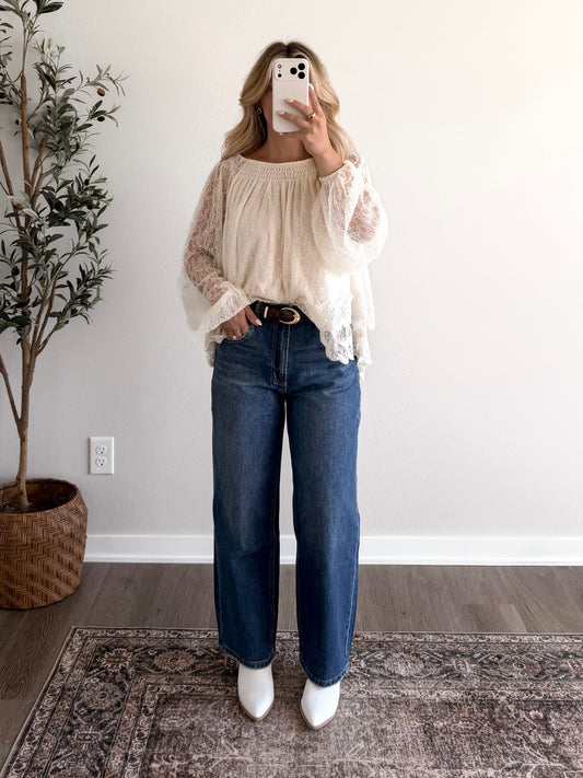 Rowan High Rise Straight Jean