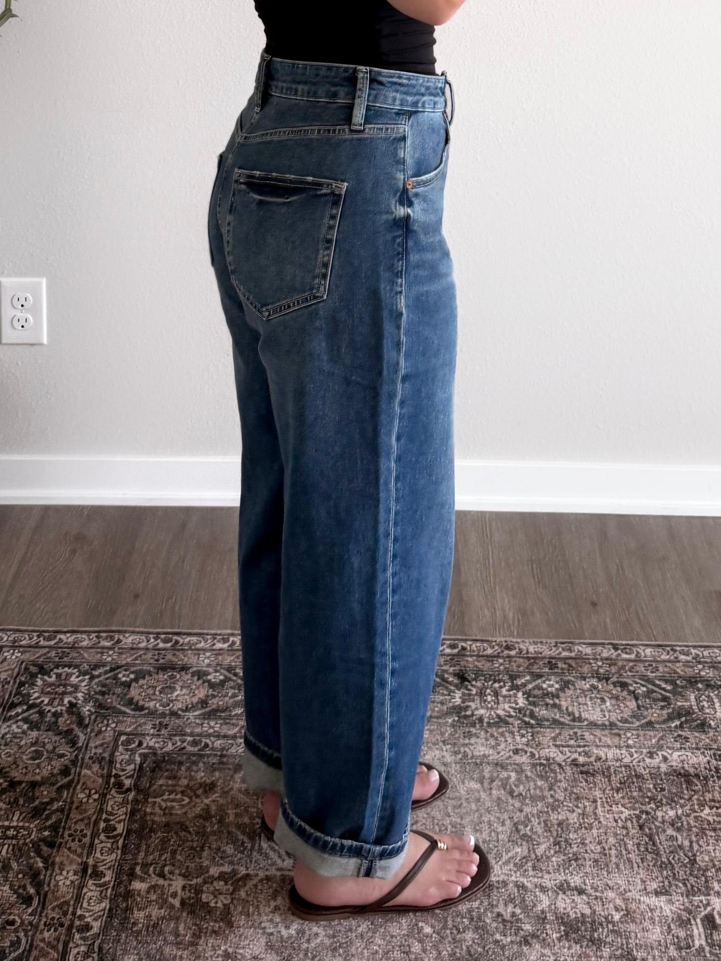 Rowan High Rise Straight Jean