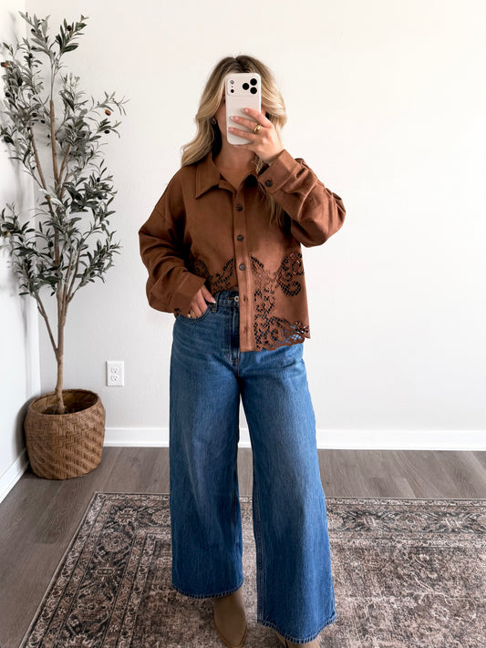 Jackson Hole Suede Shacket