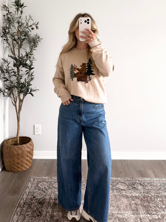 Campfire Coffee Cub Sweater