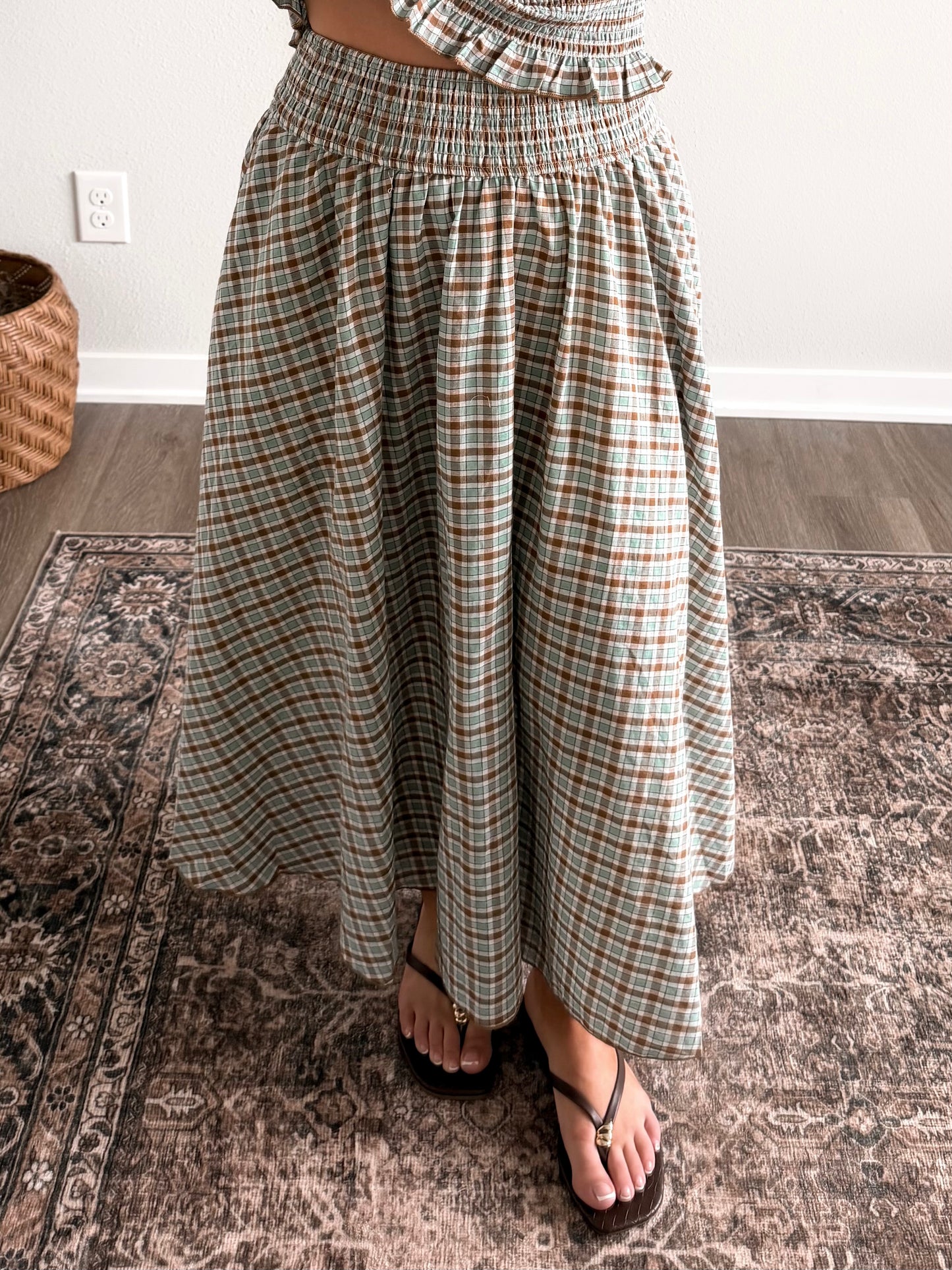 Horseback Picnic Skirt Set