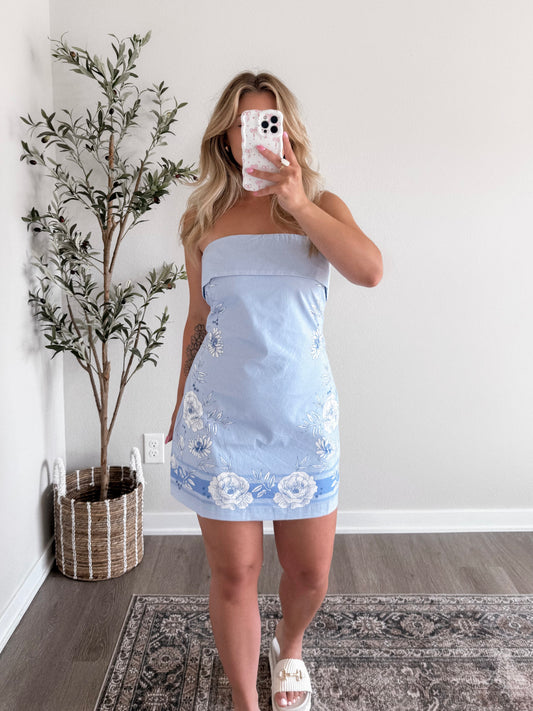 On Island Time Floral Dress Final Sale