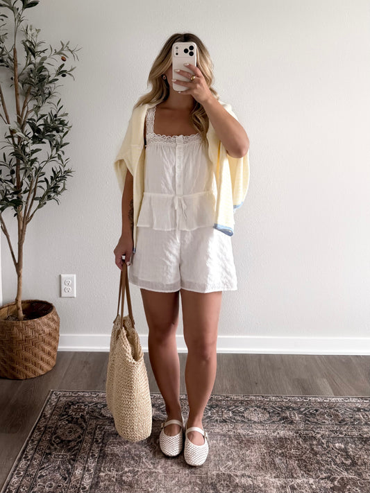 Nantucket Lace Romper