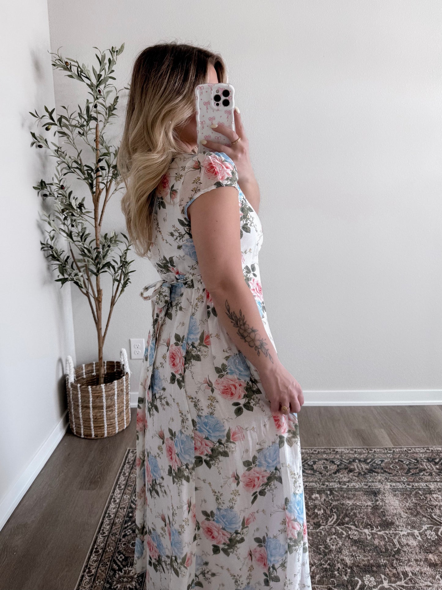 Garden Party Floral Maxi Dress
