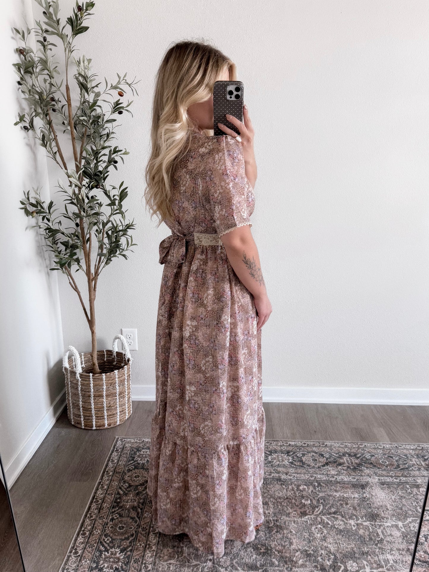 Antoinette Floral Maxi Dress
