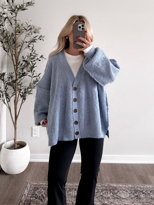 Cloudscape Oversized Cardigan