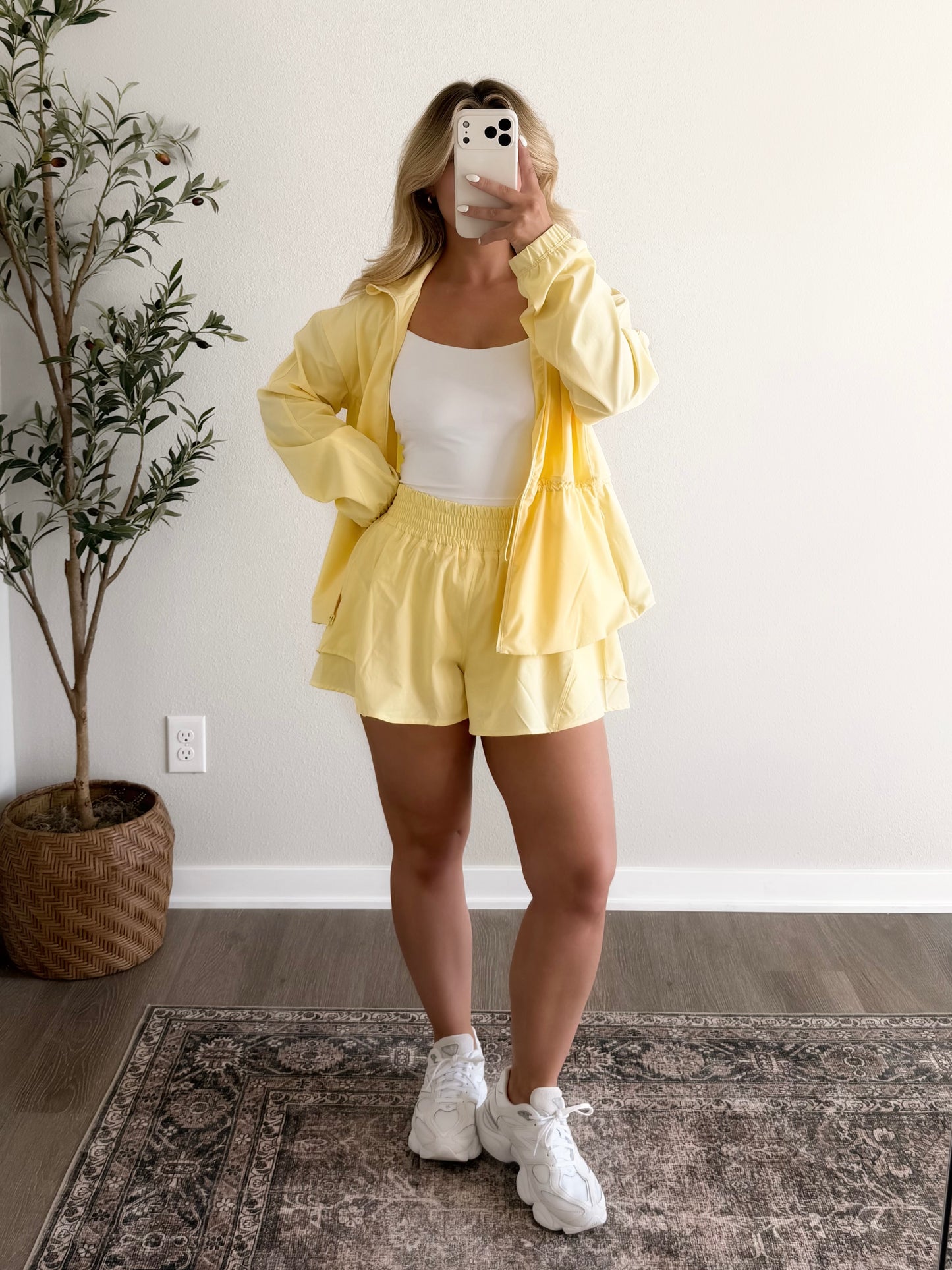 Slow Pace Active Jacket / Yellow