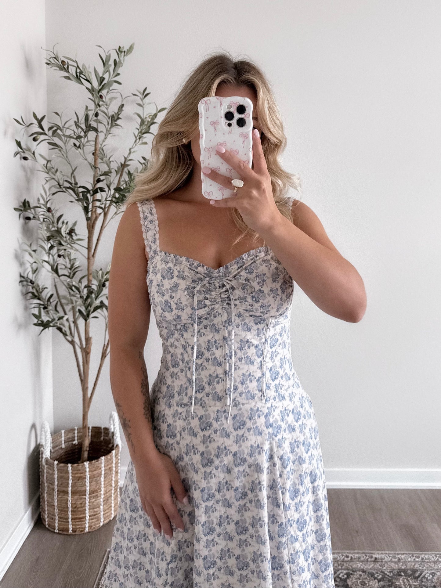 Magnolia Floral Maxi Dress Final Sale
