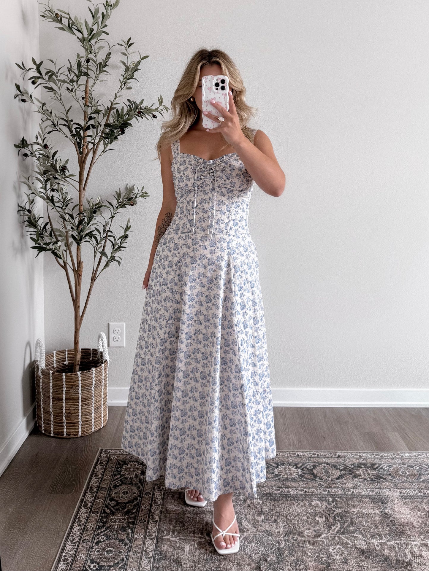 Magnolia Floral Maxi Dress Final Sale