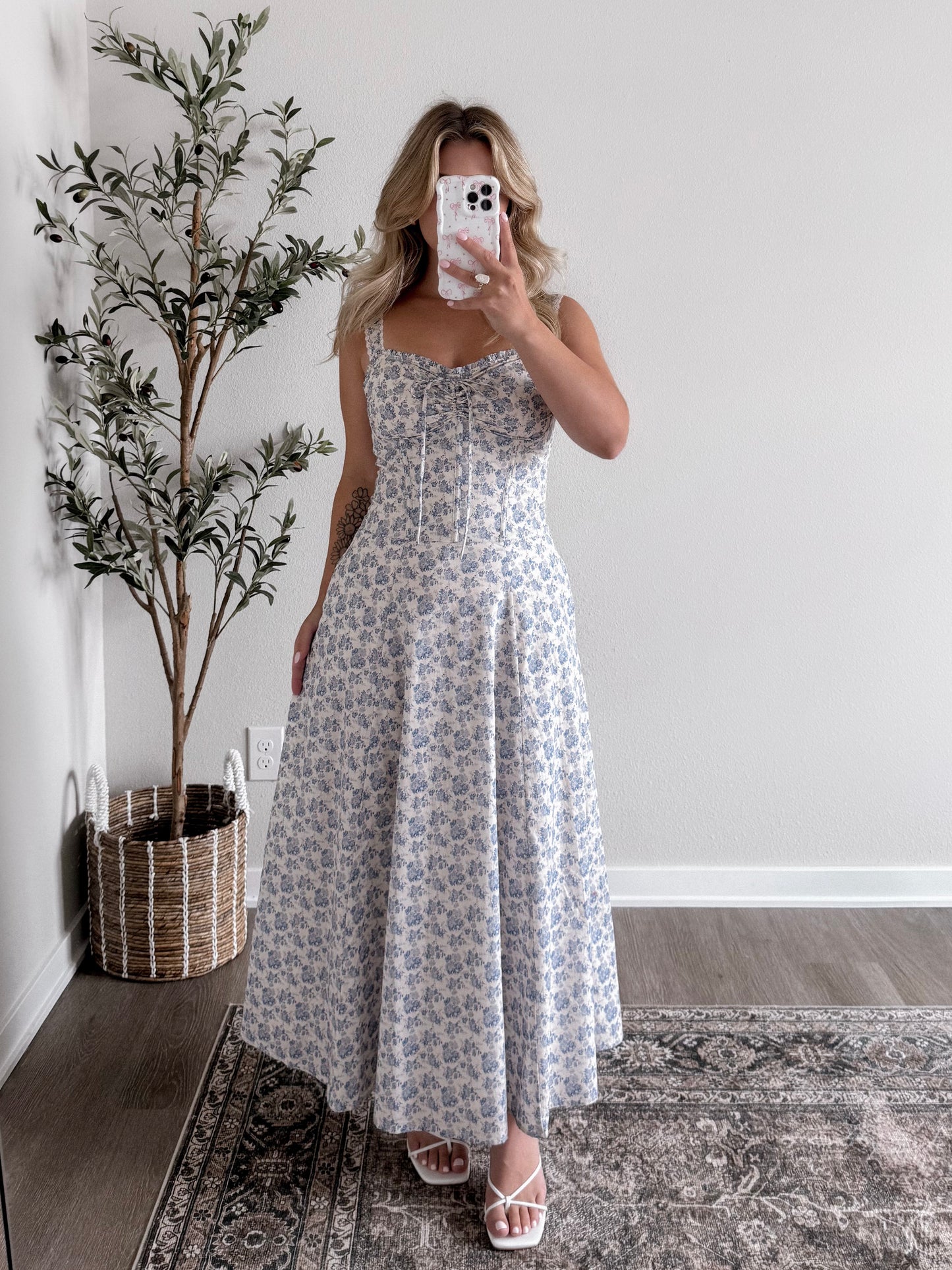 Magnolia Floral Maxi Dress Final Sale