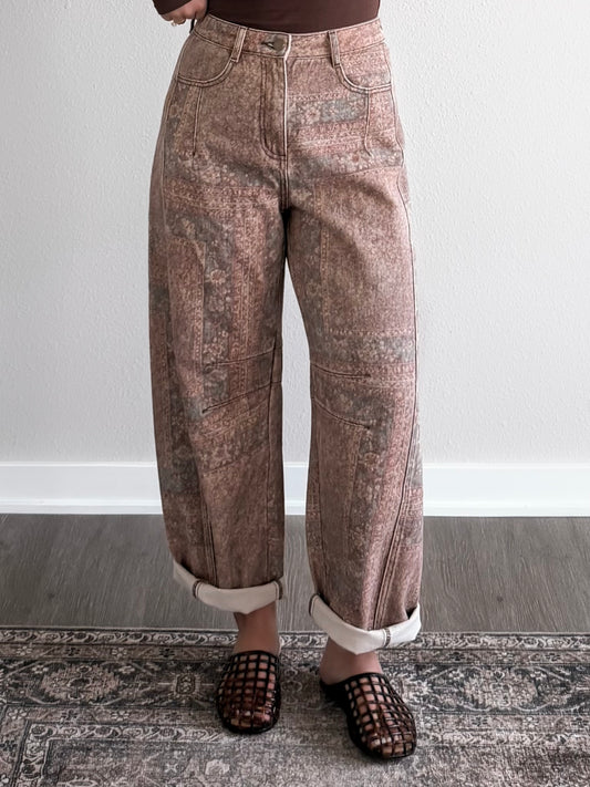 Antique Market Barrel Pant (Restocking 7.27)