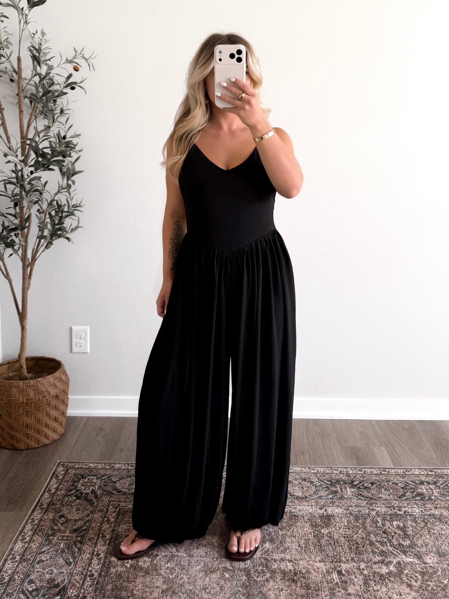 After Hours Jumpsuit / Black (PREORDER EST SHIP 7.15)