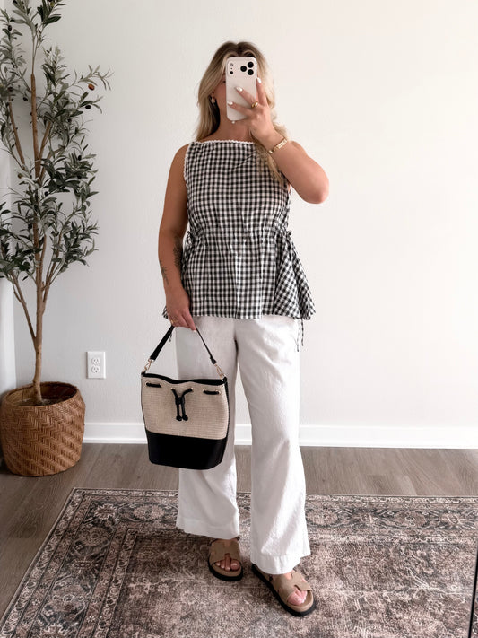 Sunday Market Pick Gingham Top