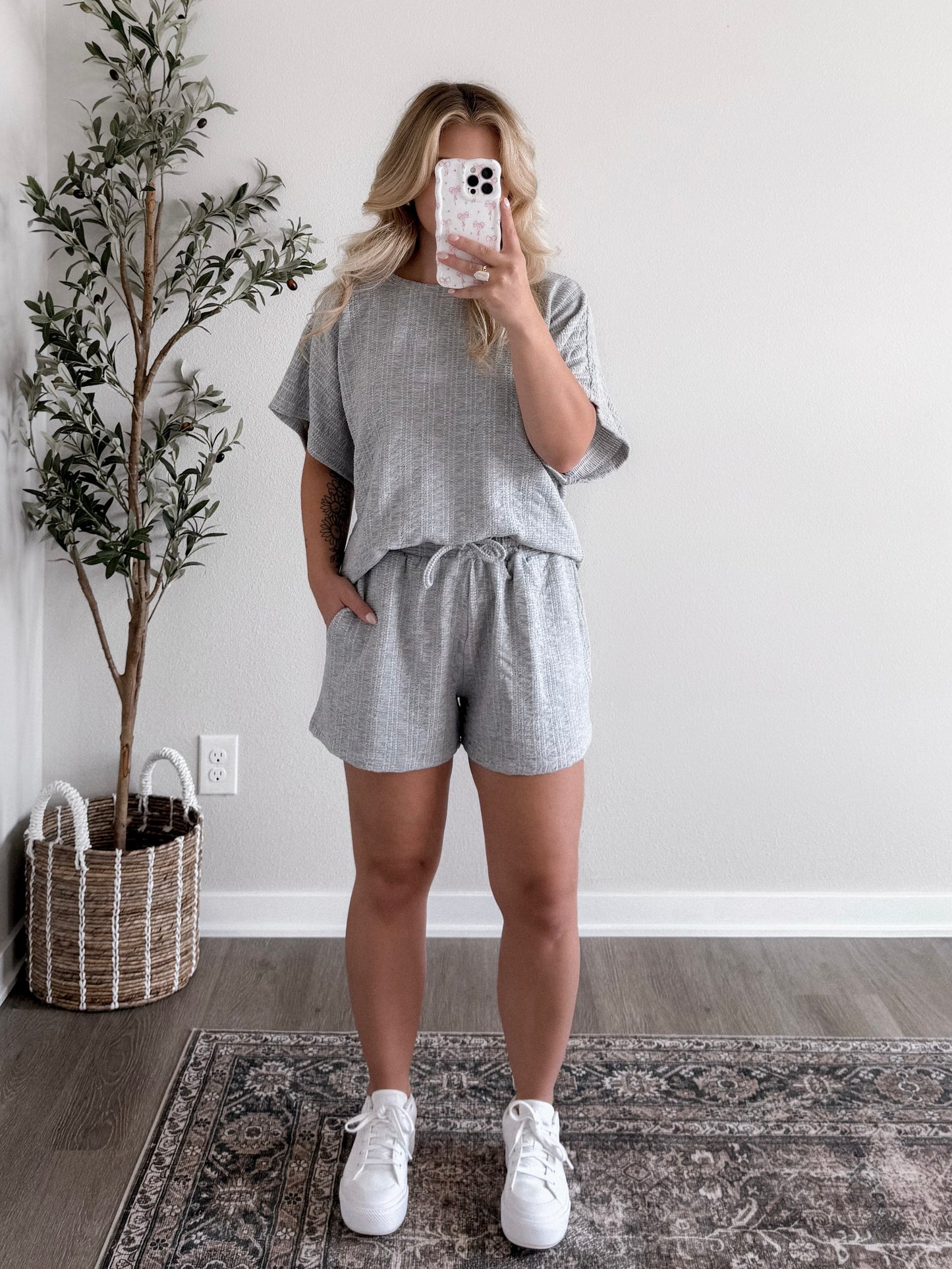 Home Body Matching Set / Grey
