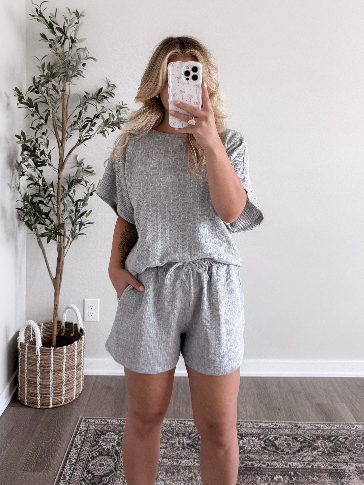 Home Body Matching Set / Grey
