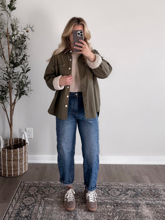 Greenhill Collared Barn Jacket