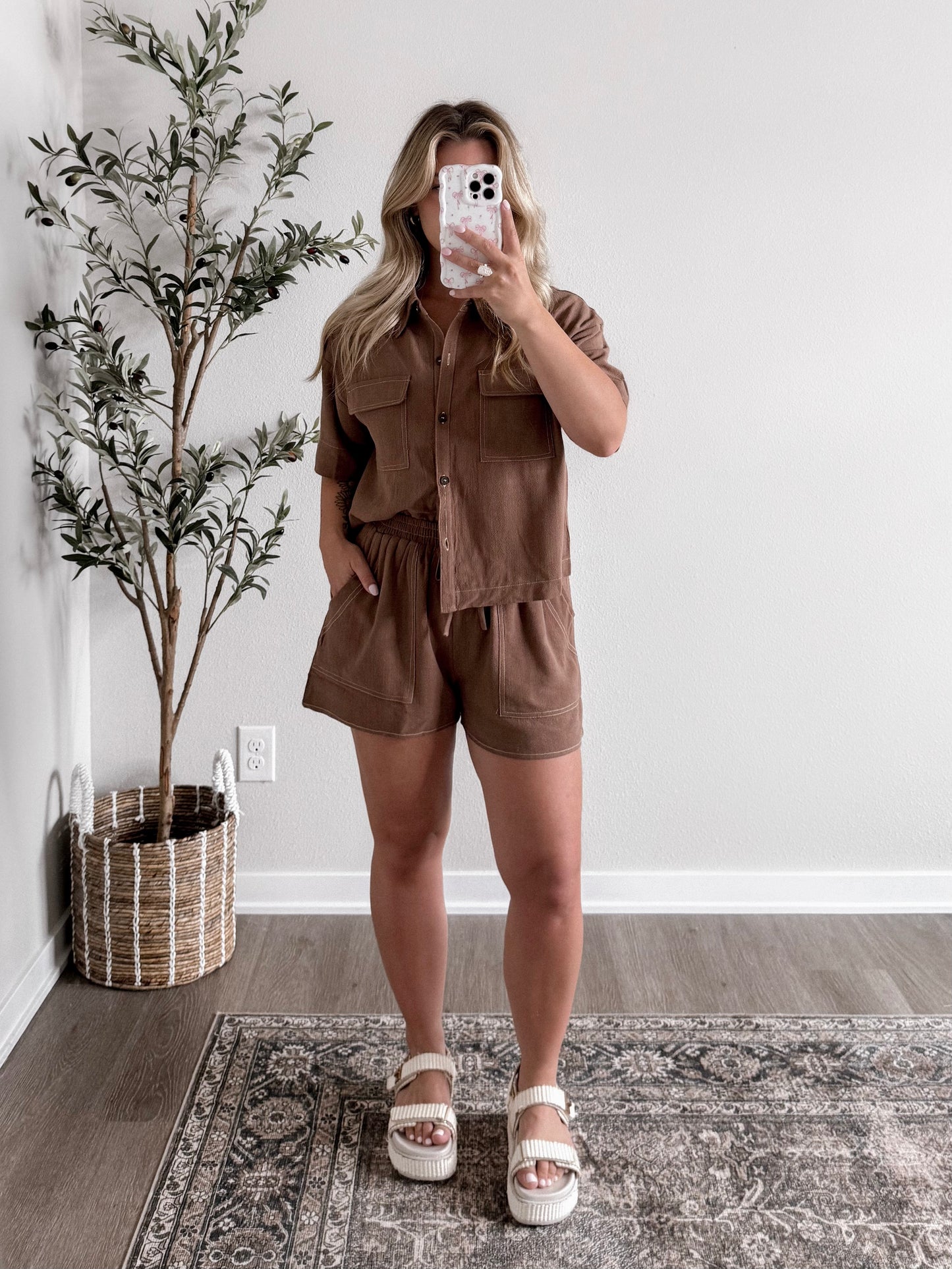 Brandy Mocha Matching Set