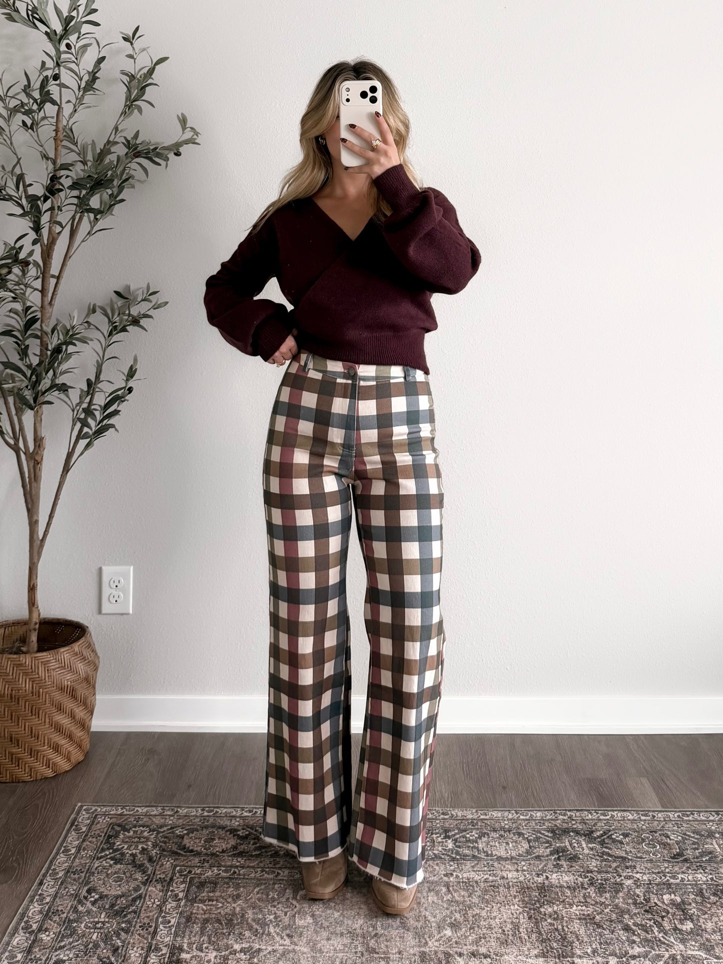Blessed Knit Wrap Sweater